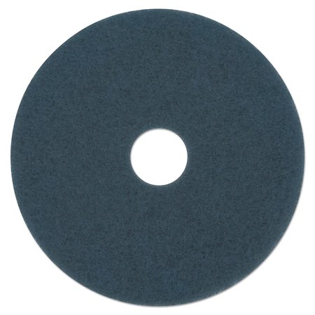 BOARDWALK Scrubbing Floor Pads, 16" Diameter, Blue, PK5 BWK4016BLU